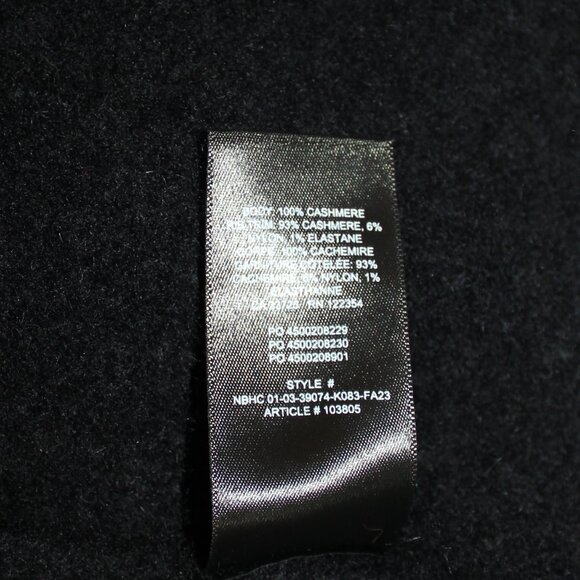 Aritzia Babaton  Brushed 100%Cashmere Relaxed  a mockneck Tank top size Medium - Picture 9 of 9